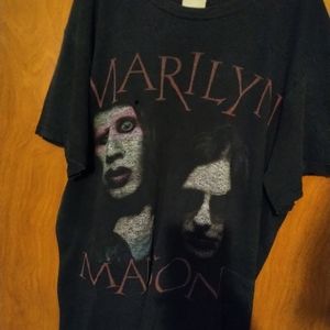 Marilyn Manson 2008 vintage band shirt concert